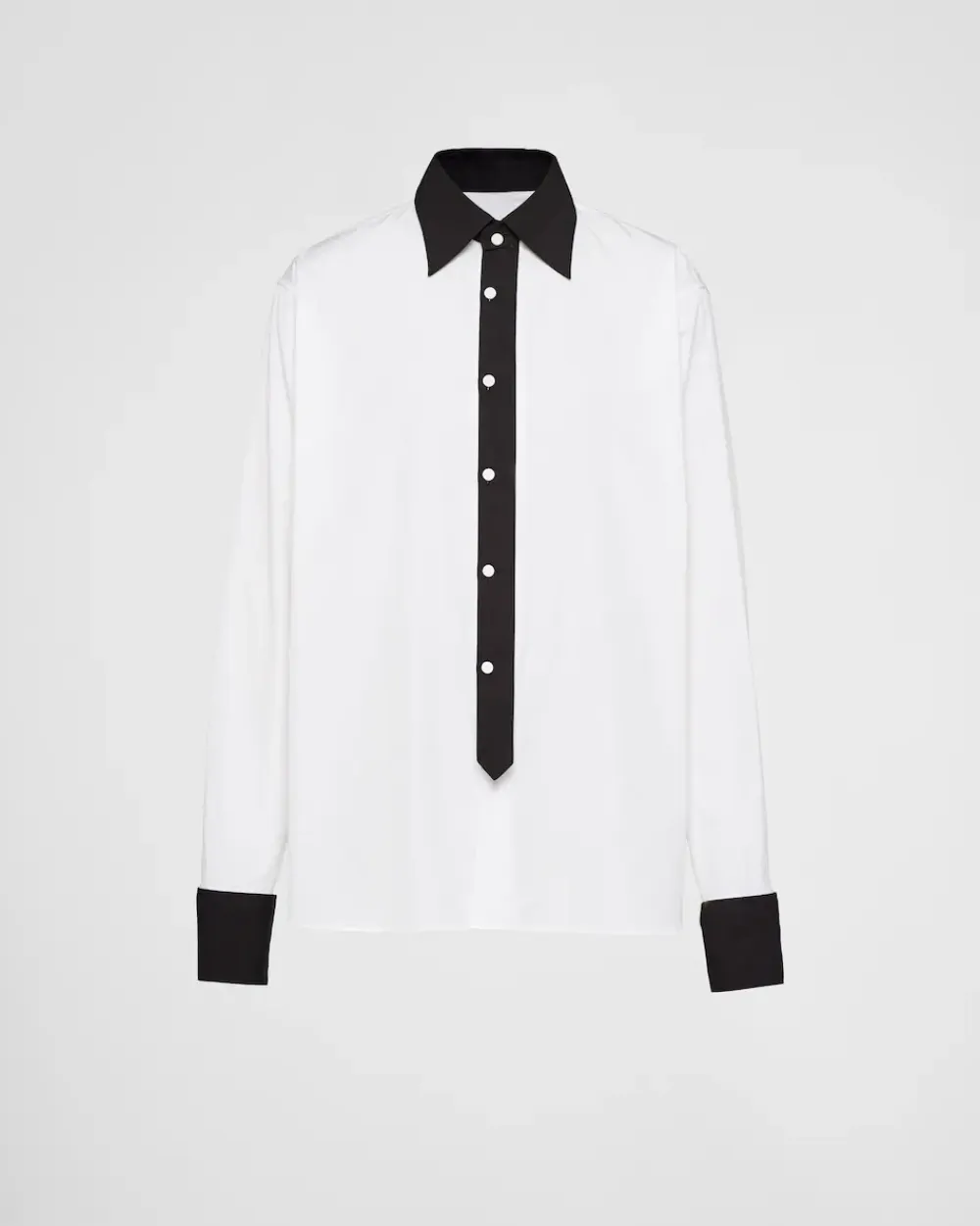 Hombre Prada CAMISAS^Camisa De Algodón