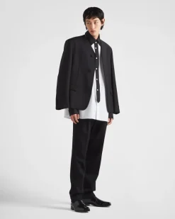 Hombre Prada CAMISAS^Camisa De Algodón