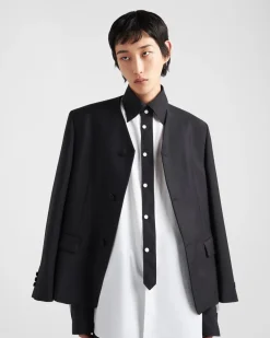 Hombre Prada CAMISAS^Camisa De Algodón