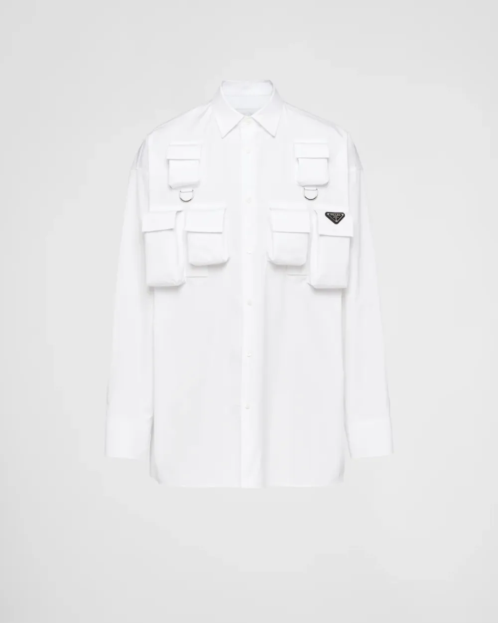 Hombre Prada CAMISAS^Camisa De Algodón