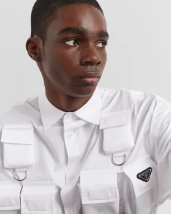 Hombre Prada CAMISAS^Camisa De Algodón