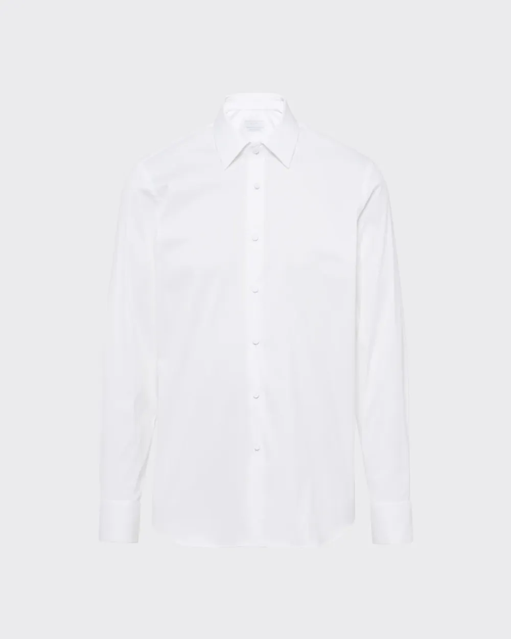 Hombre Prada CAMISAS^Camisa De Algodón Elástico
