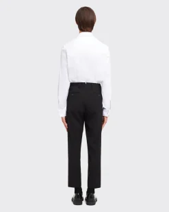 Hombre Prada CAMISAS^Camisa De Algodón Elástico