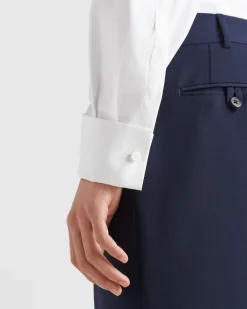 Hombre Prada CAMISAS^Camisa De Algodón Elástico