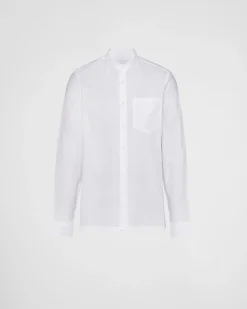 Hombre Prada CAMISAS^Camisa De Lino