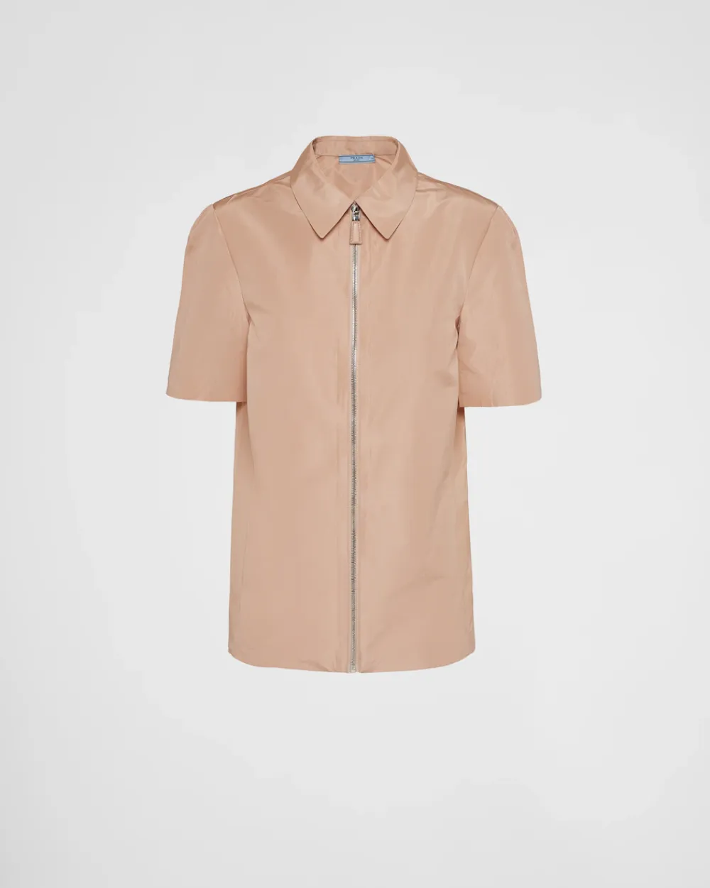 Mujer Prada CAMISAS Y TOPS^Camisa De Manga Corta De Faya