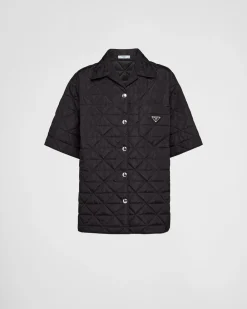Prada COLECCIÓN FEMENINA^Camisa De Manga Corta De Re-nylon