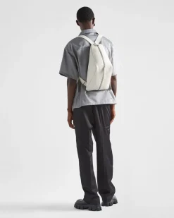 Hombre Prada CAMISAS^Camisa De Manga Corta En Re-nylon