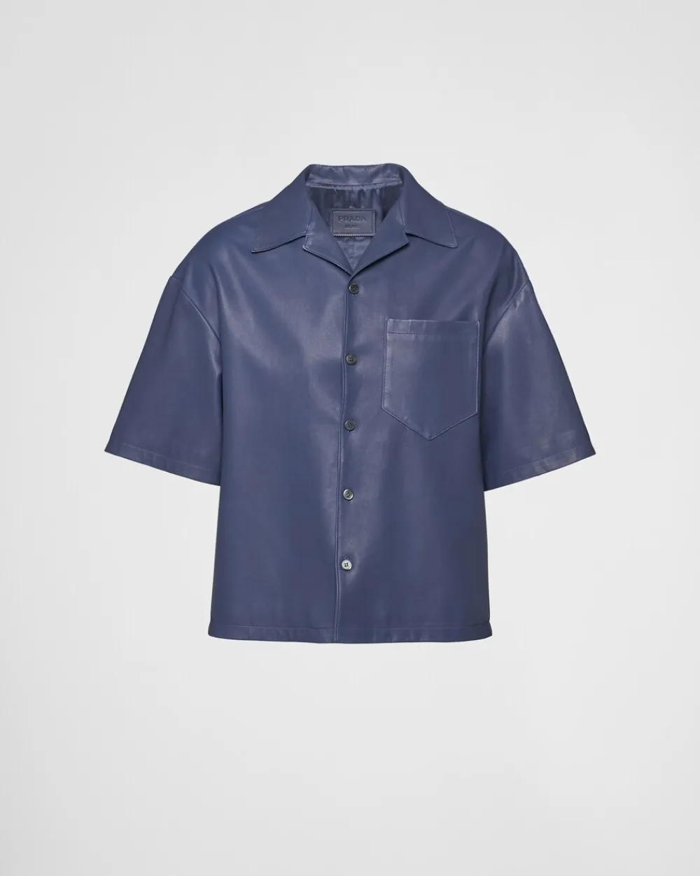 Hombre Prada ROPA DE PIEL^Camisa De Napa