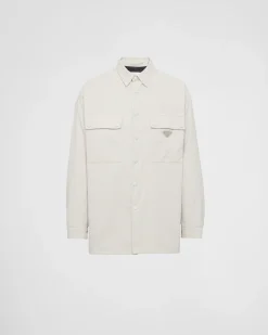 Hombre Prada CAMISAS^Camisa De Pana Fina