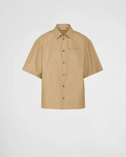 Hombre Prada ROPA DE PIEL^Camisa De Piel