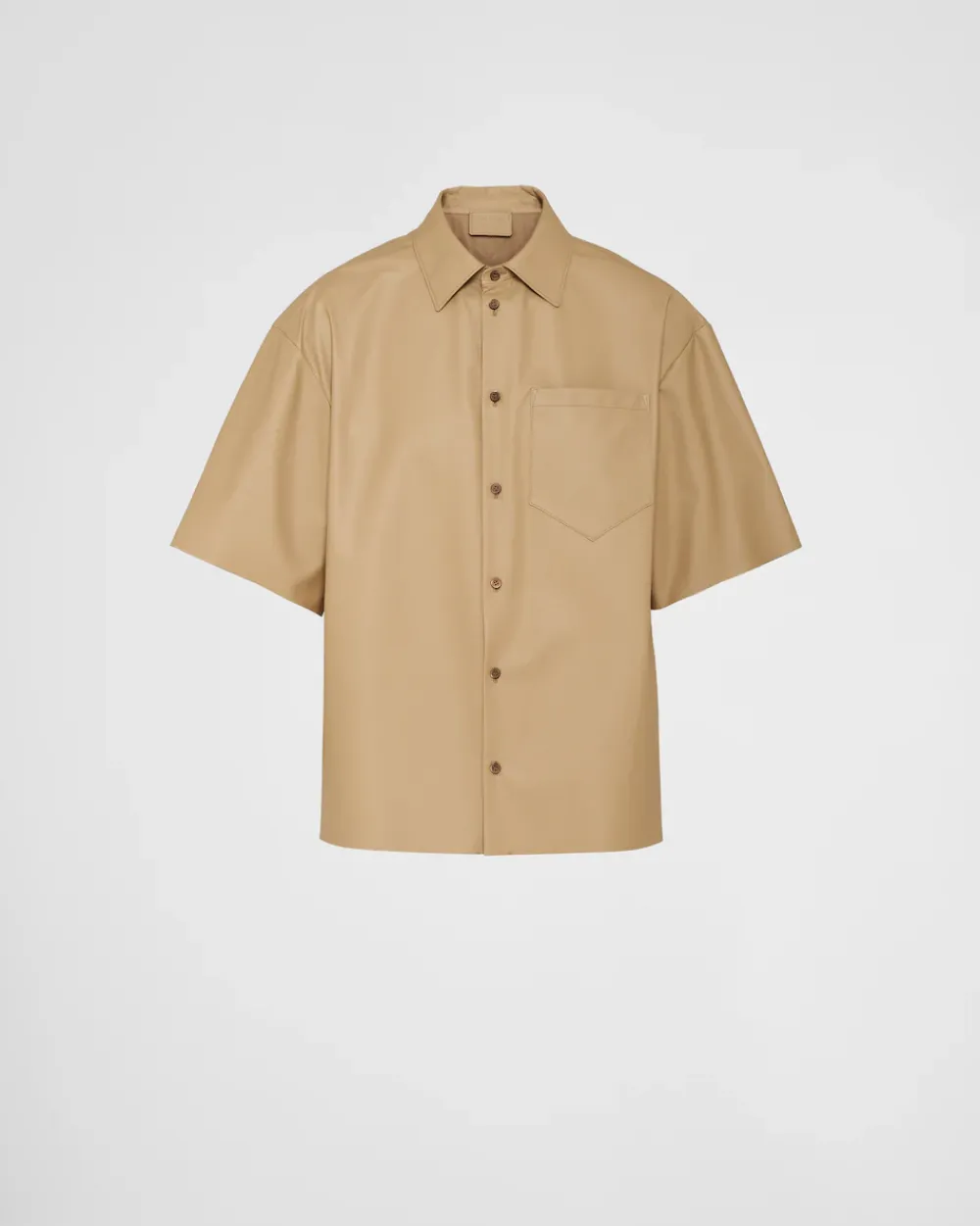 Hombre Prada ROPA DE PIEL^Camisa De Piel