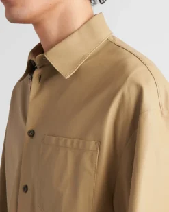 Hombre Prada ROPA DE PIEL^Camisa De Piel