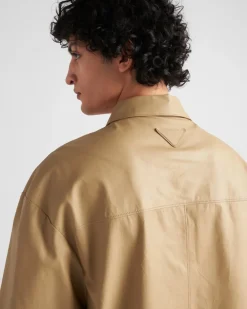 Hombre Prada ROPA DE PIEL^Camisa De Piel