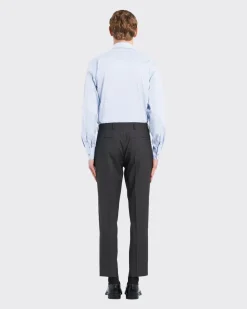 Hombre Prada CAMISAS^Camisa De Popelina Elástica