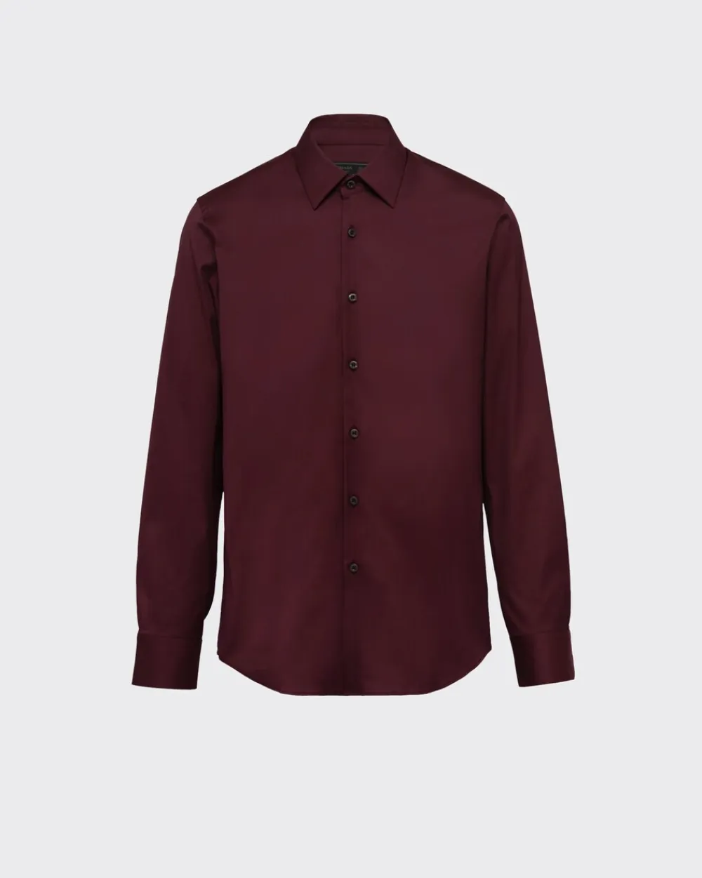 Hombre Prada CAMISAS^Camisa De Popelina Elástica