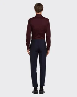 Hombre Prada CAMISAS^Camisa De Popelina Elástica