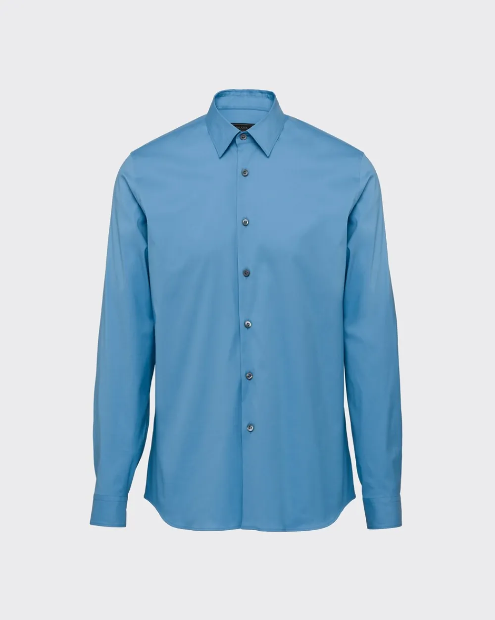 Hombre Prada CAMISAS^Camisa De Popelina Elástica