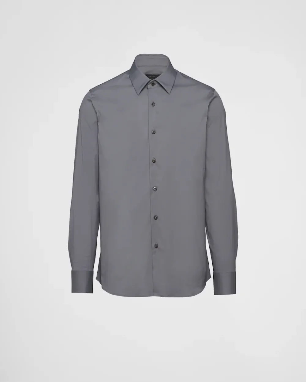 Hombre Prada CAMISAS^Camisa De Popelina Elástica