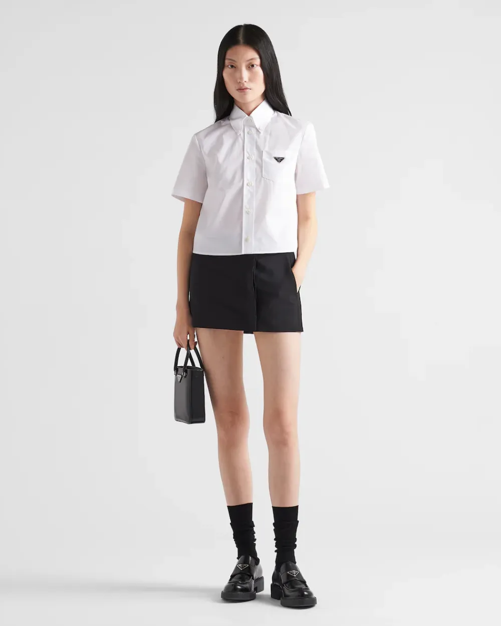 Mujer Prada CAMISAS Y TOPS^Camisa De Popelín