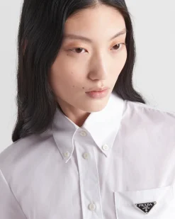 Mujer Prada CAMISAS Y TOPS^Camisa De Popelín