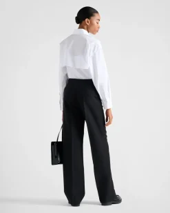 Mujer Prada CAMISAS Y TOPS^Camisa De Popelín