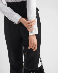 Mujer Prada CAMISAS Y TOPS^Camisa De Popelín