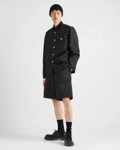 Hombre Prada COLECCIÓN MASCULINA|CAMISAS^Camisa De Re-nylon