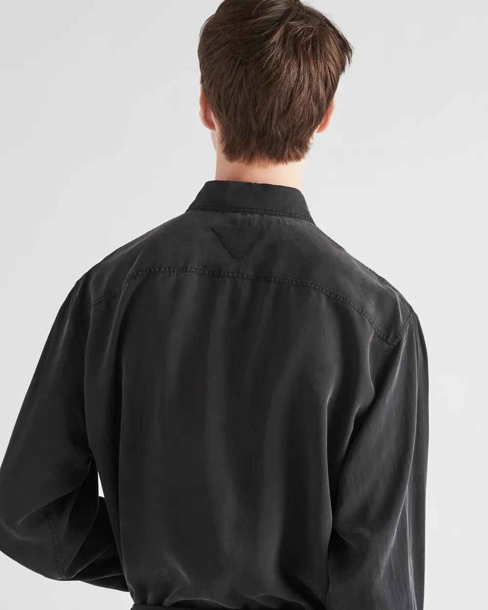 Hombre Prada CAMISAS^Camisa De Seda