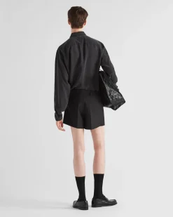 Hombre Prada CAMISAS^Camisa De Seda