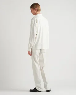 Hombre Prada CAMISAS^Camisa De Seda Con Cremallera