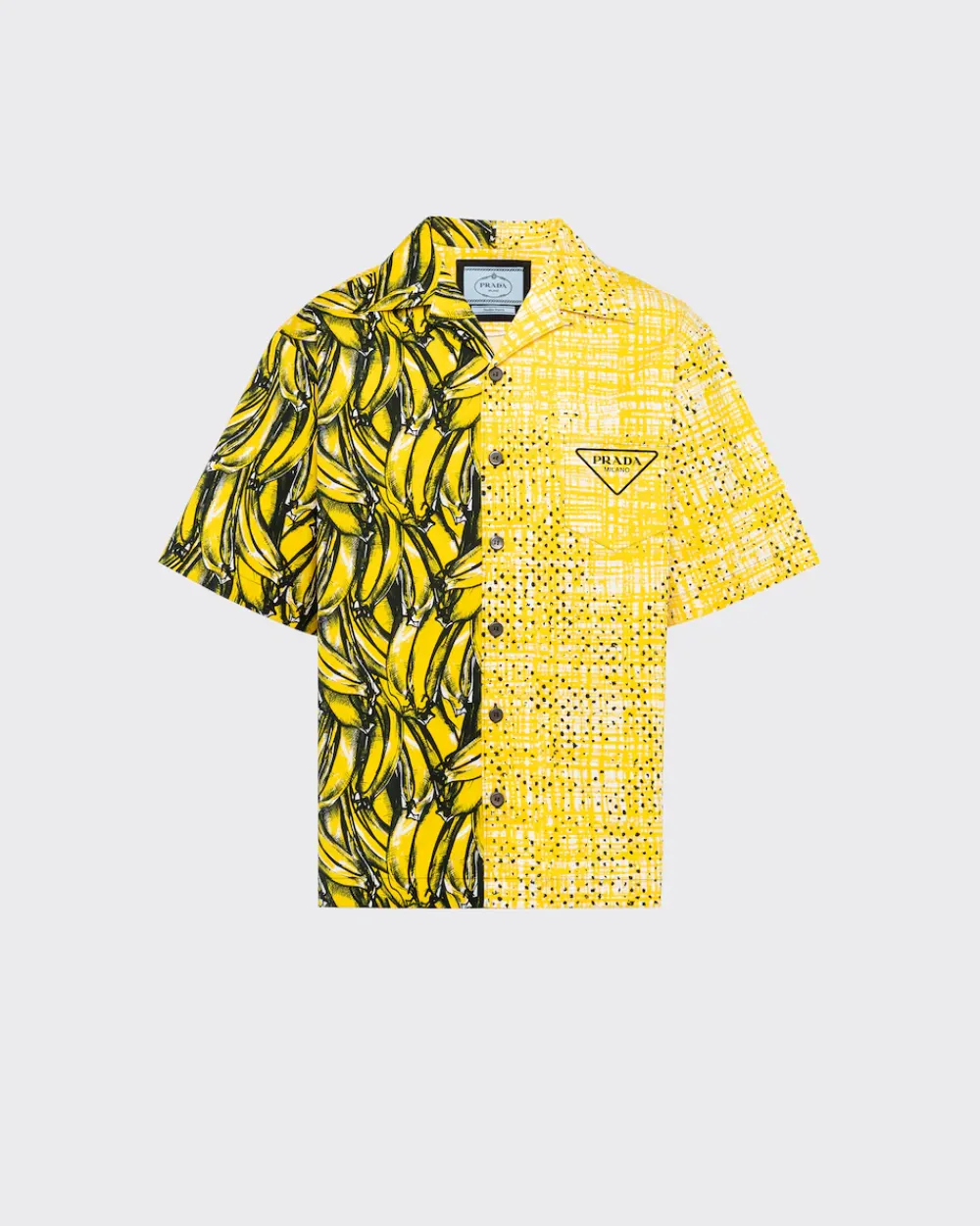 Hombre Prada CAMISAS^Camisa En Popelín Double Match