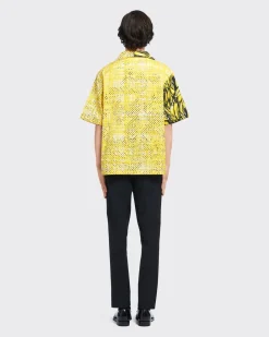 Hombre Prada CAMISAS^Camisa En Popelín Double Match