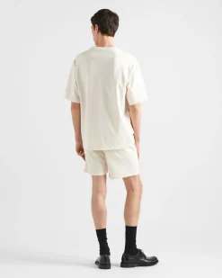 Hombre Prada CAMISETAS Y POLOS^Camiseta De Algodón
