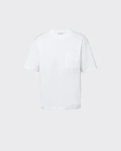 Hombre Prada CAMISETAS Y POLOS^Camiseta De Algodón