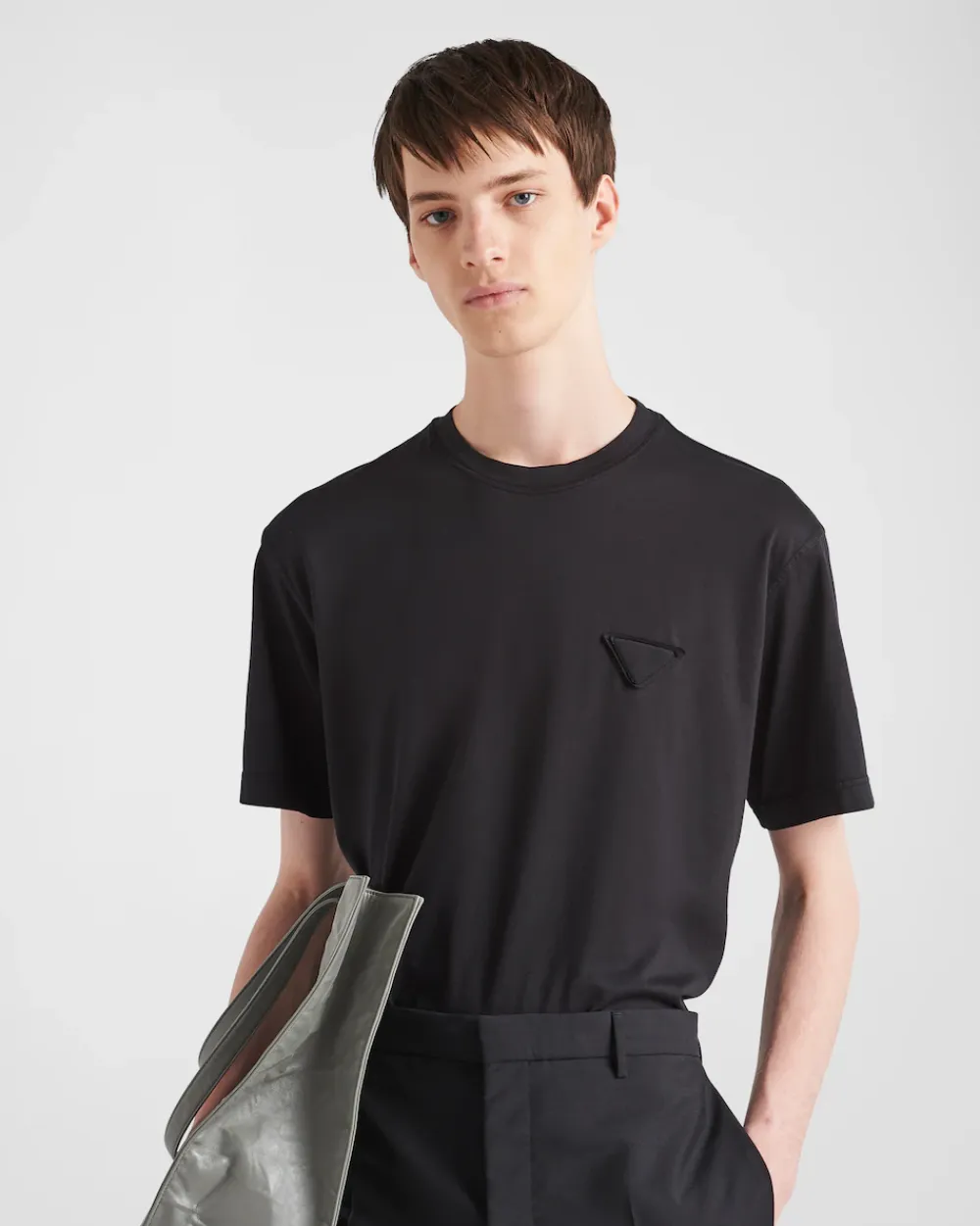 Hombre Prada CAMISETAS Y POLOS^Camiseta De Algodón