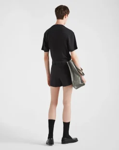 Hombre Prada CAMISETAS Y POLOS^Camiseta De Algodón