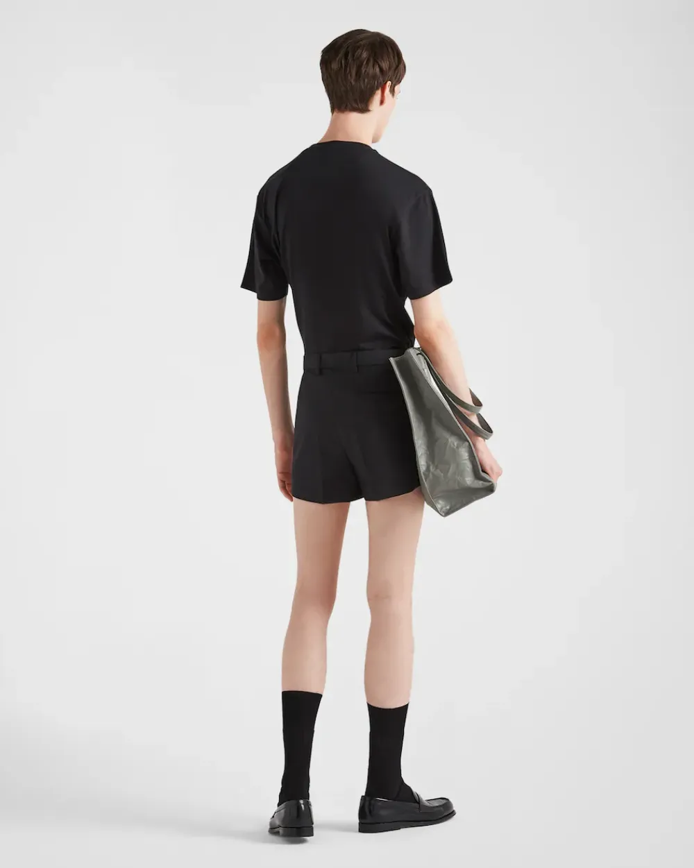 Hombre Prada CAMISETAS Y POLOS^Camiseta De Algodón