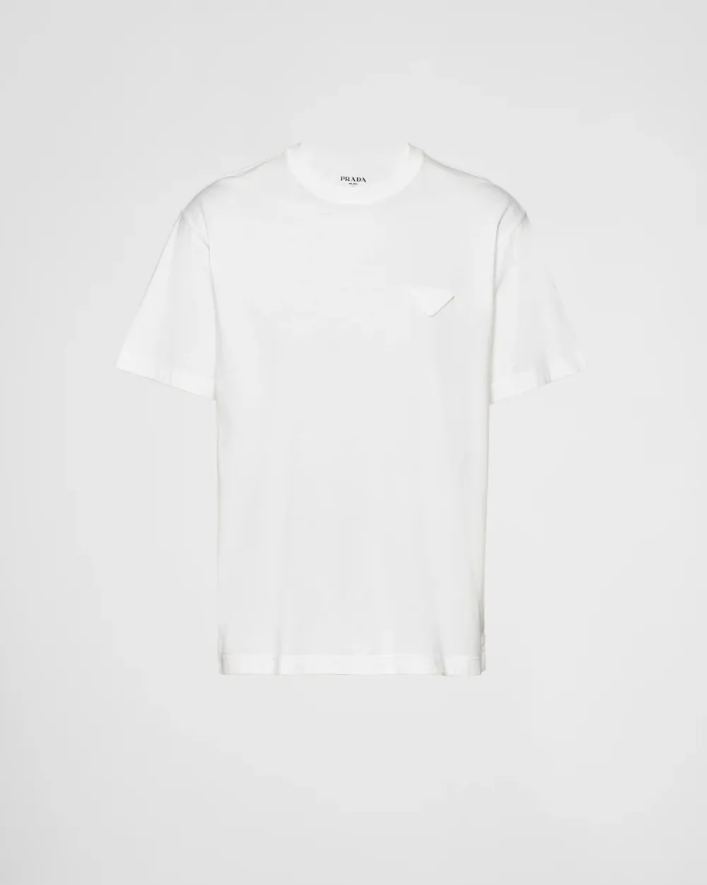 Hombre Prada CAMISETAS Y POLOS^Camiseta De Algodón