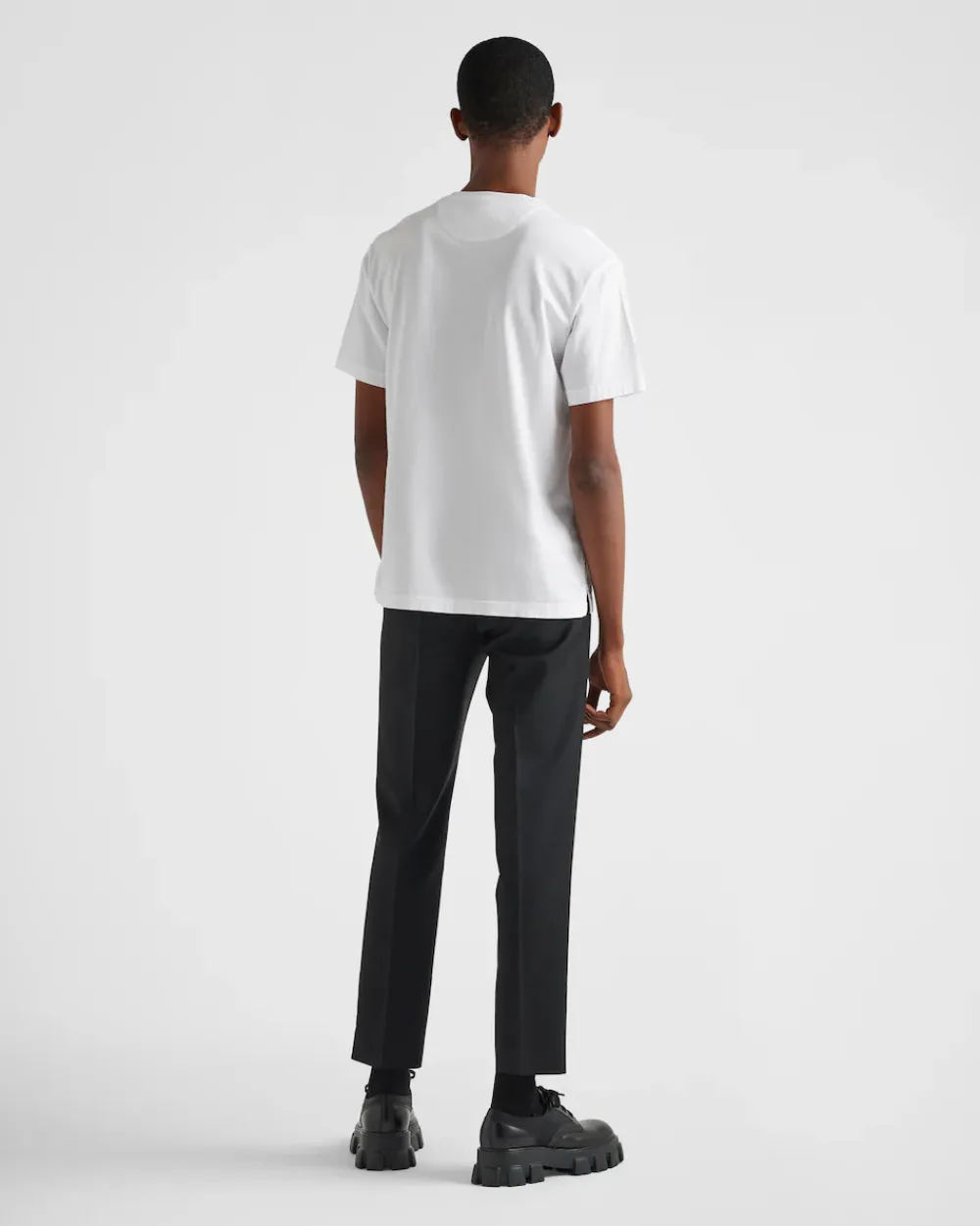 Hombre Prada CAMISETAS Y POLOS^Camiseta De Algodón
