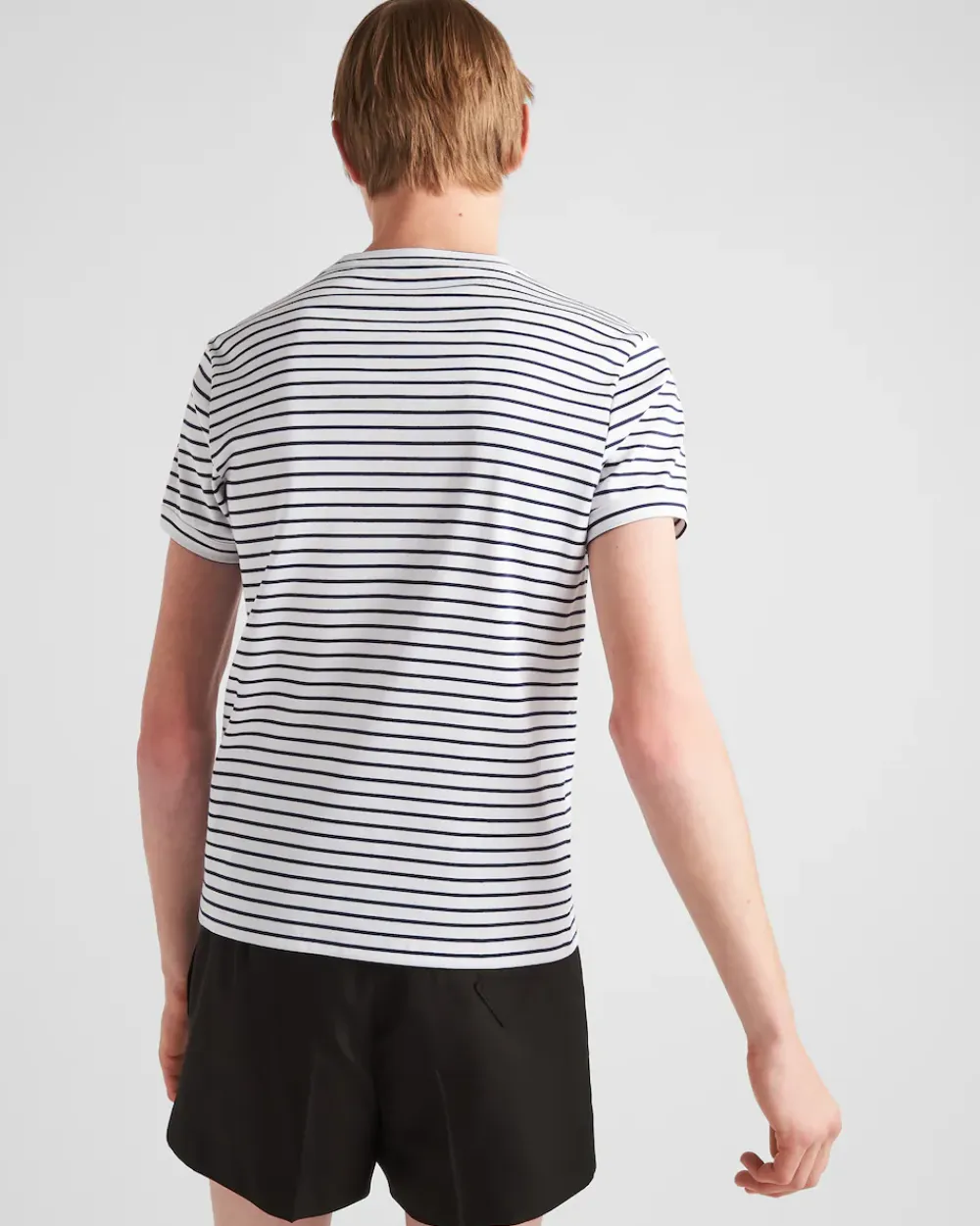 Hombre Prada CAMISETAS Y POLOS^Camiseta De Algodón