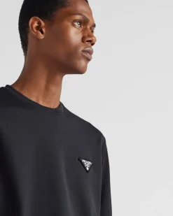 Hombre Prada CAMISETAS Y POLOS^Camiseta De Algodón