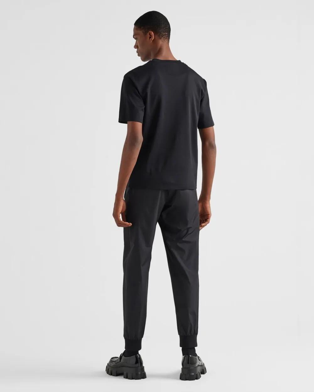 Hombre Prada CAMISETAS Y POLOS^Camiseta De Algodón