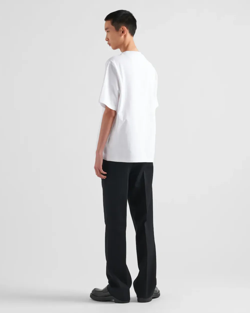 Hombre Prada CAMISETAS Y POLOS^Camiseta De Algodón