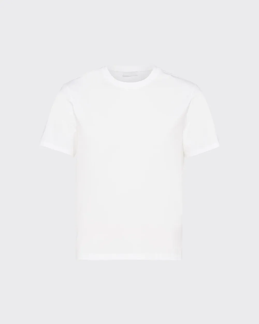 Hombre Prada CAMISETAS Y POLOS^Camiseta De Algodón Elástico