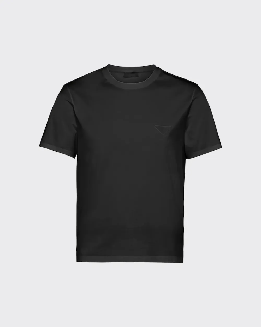 Hombre Prada CAMISETAS Y POLOS^Camiseta De Algodón Elástico