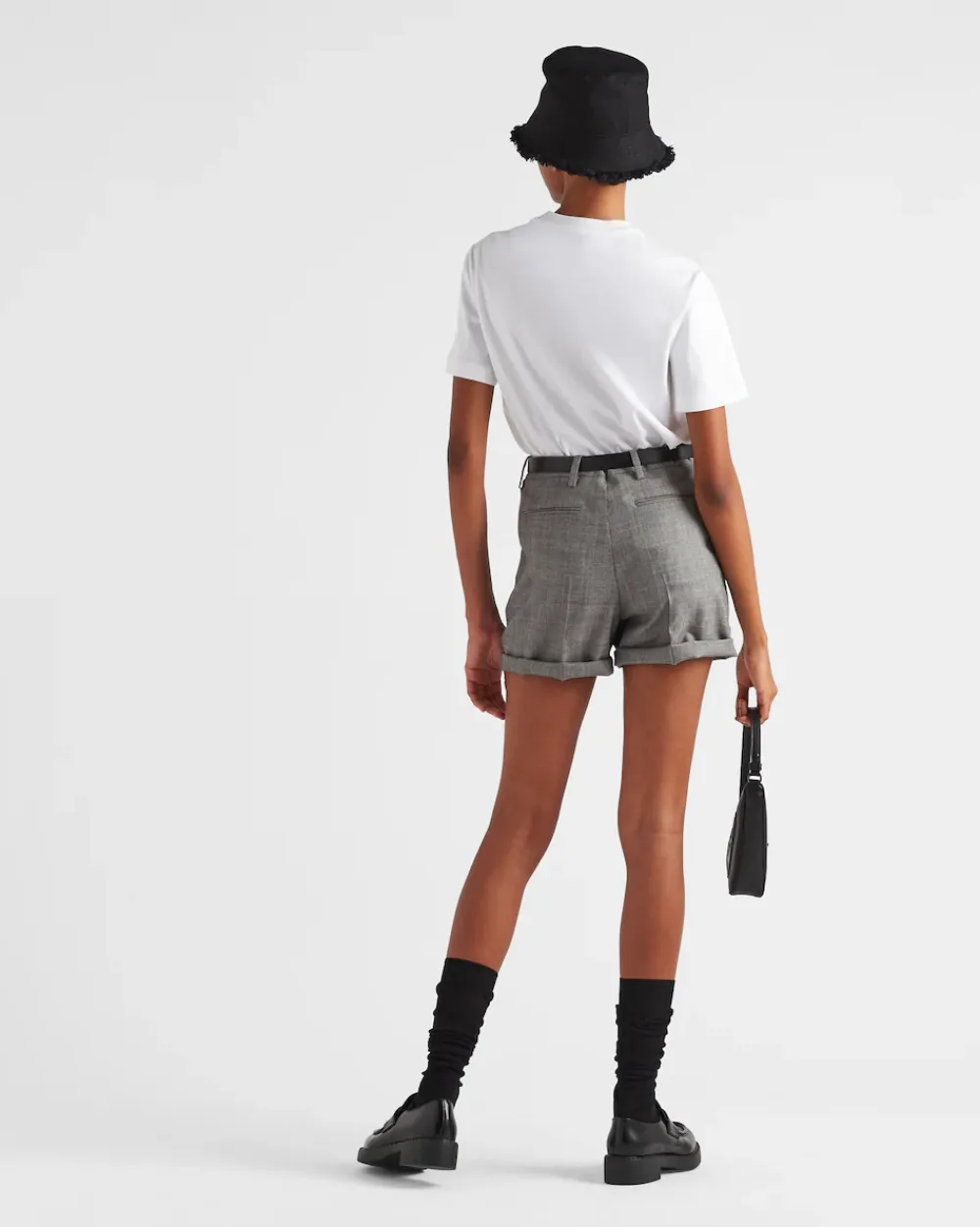 Mujer Prada CAMISETAS Y SUDADERAS^Camiseta De Interlock