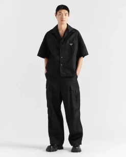 Hombre Prada COLECCIÓN MASCULINA|CAMISAS^Camiseta De Manga Corta De Re-nylon