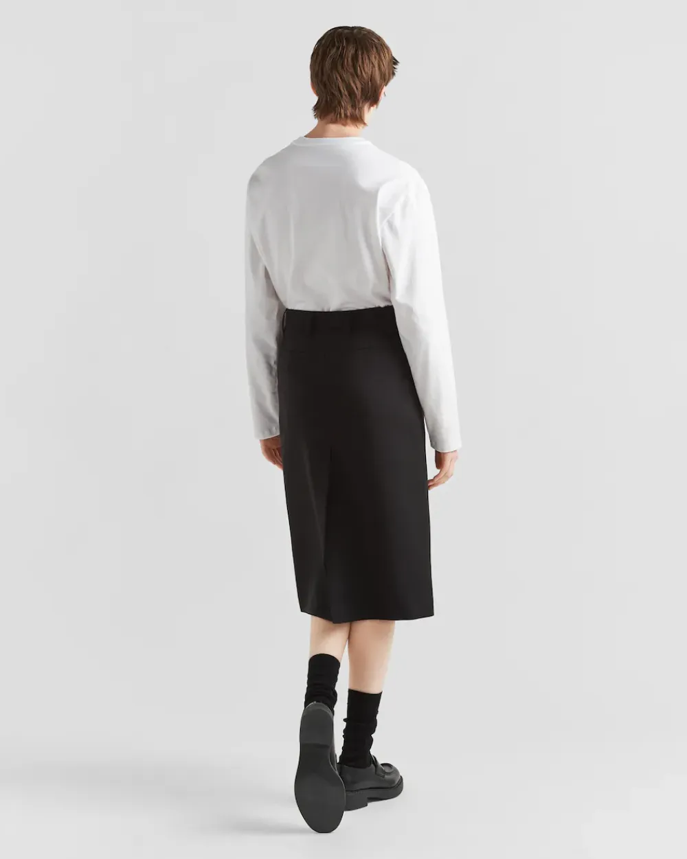 Mujer Prada CAMISETAS Y SUDADERAS^Camiseta De Punto