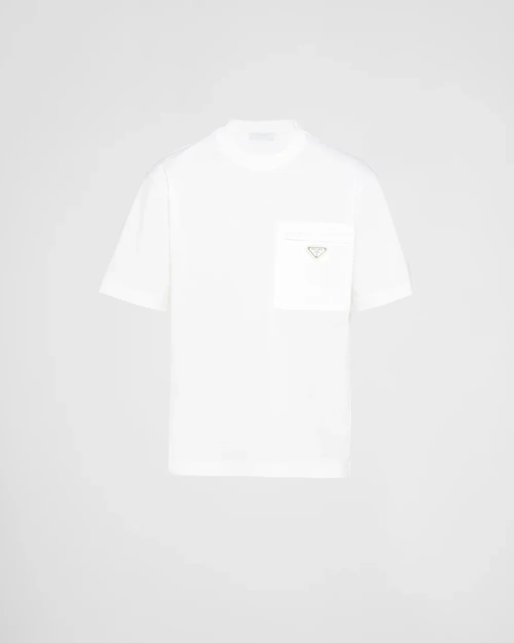 Hombre Prada CAMISETAS Y POLOS^Camiseta De Punto Y Re-nylon